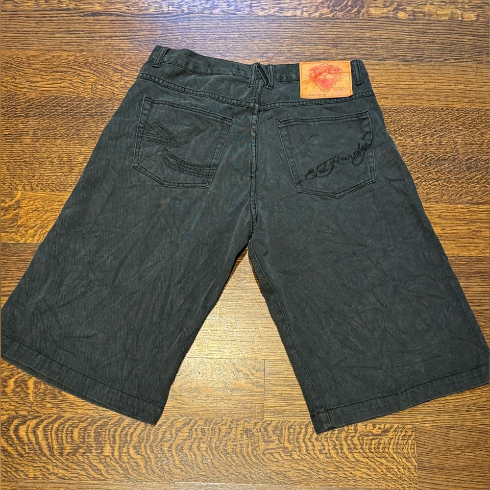 Vintage Ed Hardy Jean Shorts